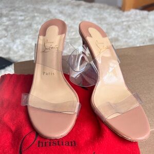 Christian Louboutin Just Nothing Slide Sandal (Women)